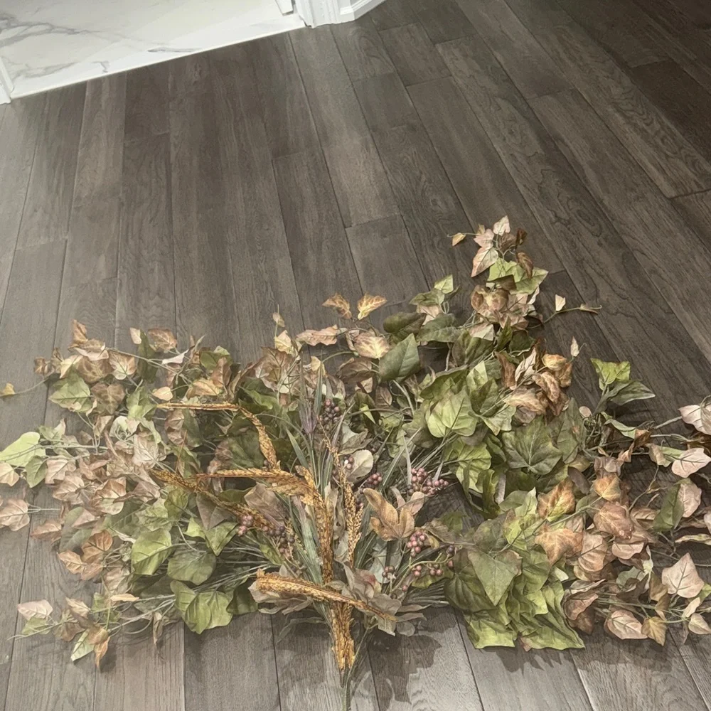 Artificial Green and Brown Leaf branches